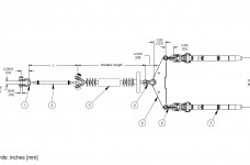Dead-end Assembly - Twin-Bundle Conductor, Single Insulator, 50K